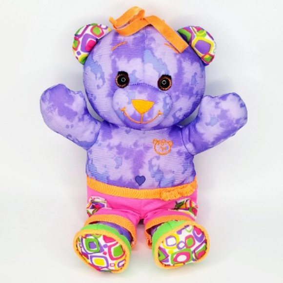 Doodle Bear Other - Mini Purple Doodle Bear Plush